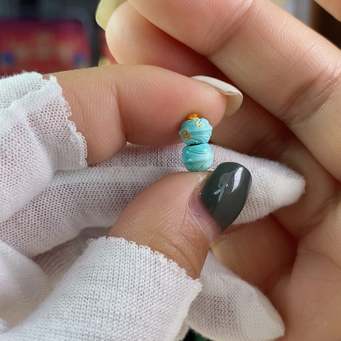 绿松石珠宝奇石未镶嵌