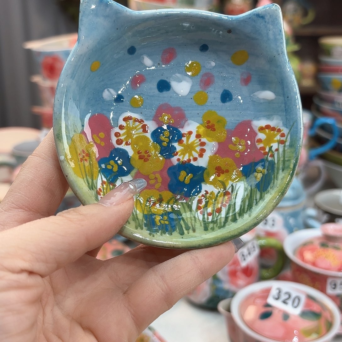 瓷片这就是所谓最美之时最动人一笑那