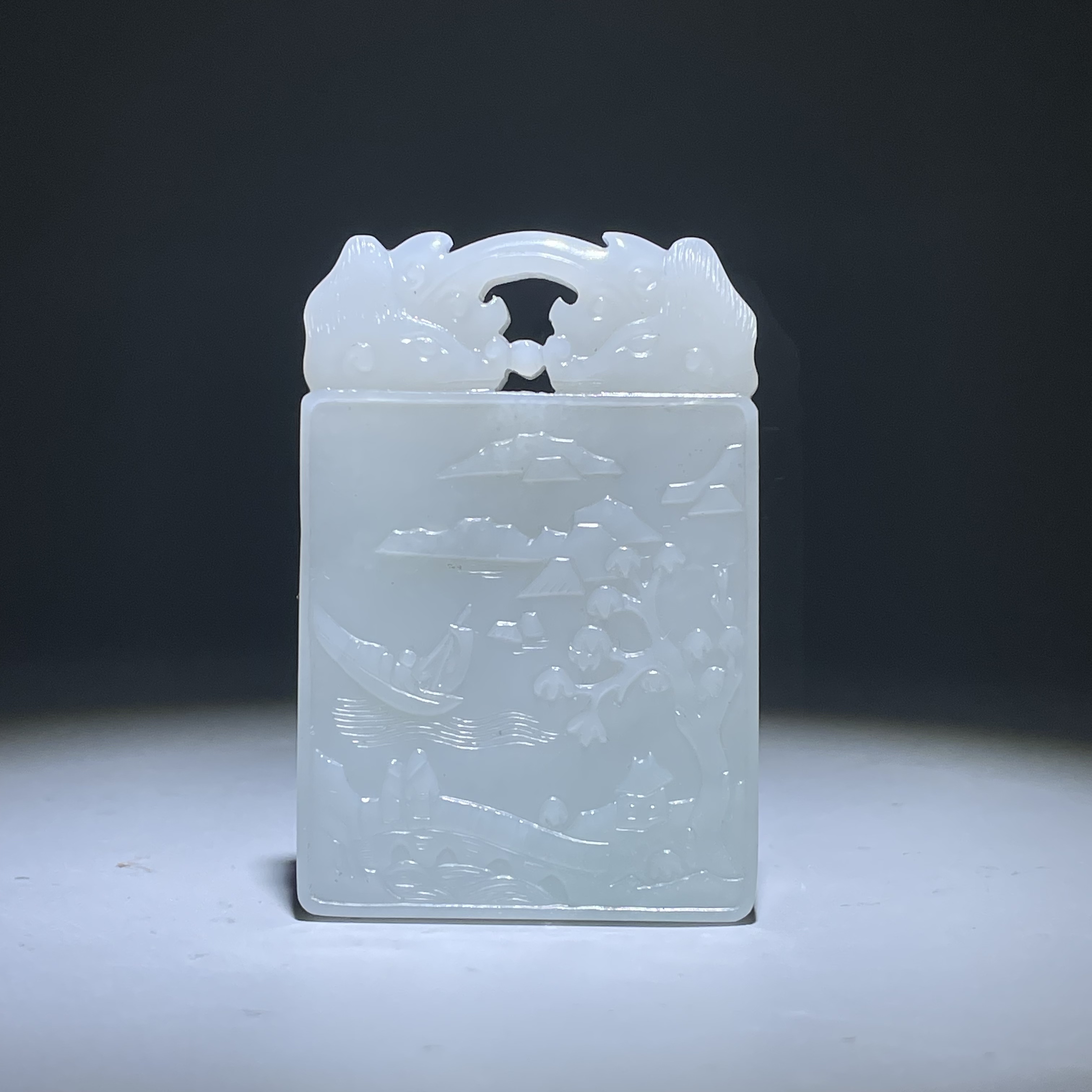 清-古玉子冈牌2506020067