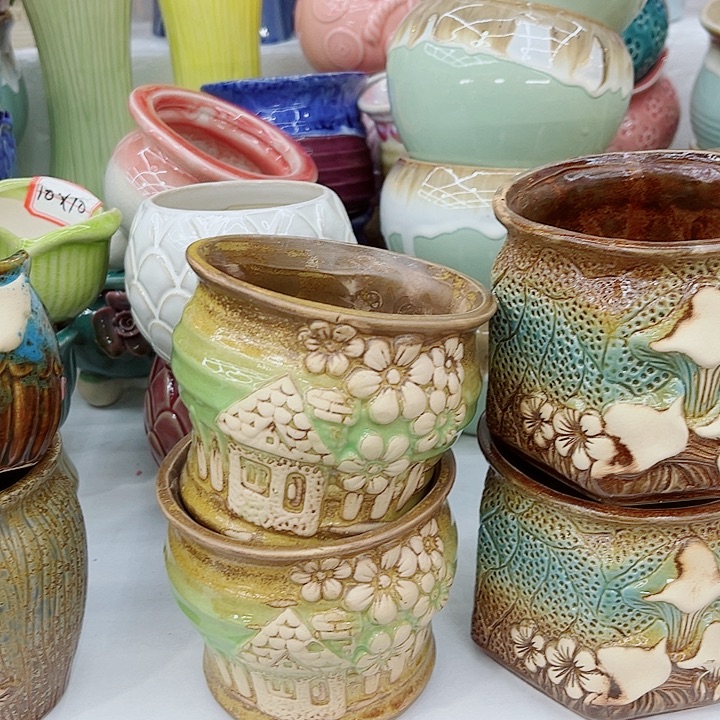 有孔.多肉陶瓷花盆！