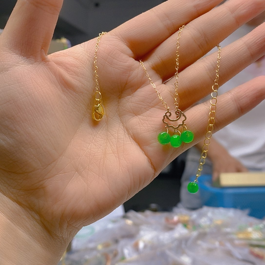 合金手链翡翠翡翠