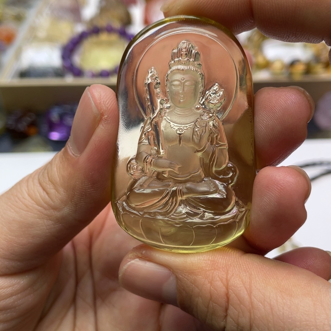 水晶颈饰未镶嵌美*定制