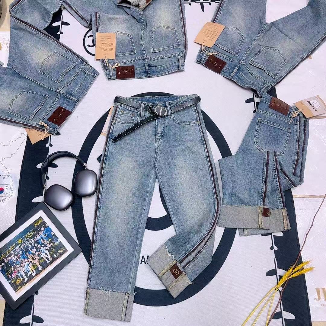 【牛仔裤】小个子牛仔裤春秋新款显瘦