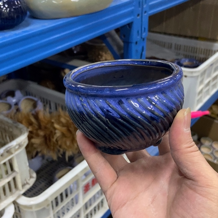 陶瓷花盆单场满9.9发10*6.5
