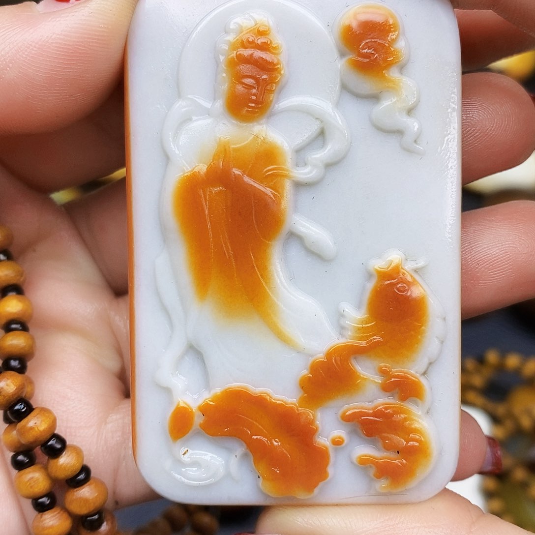 和田玉挂件未镶嵌