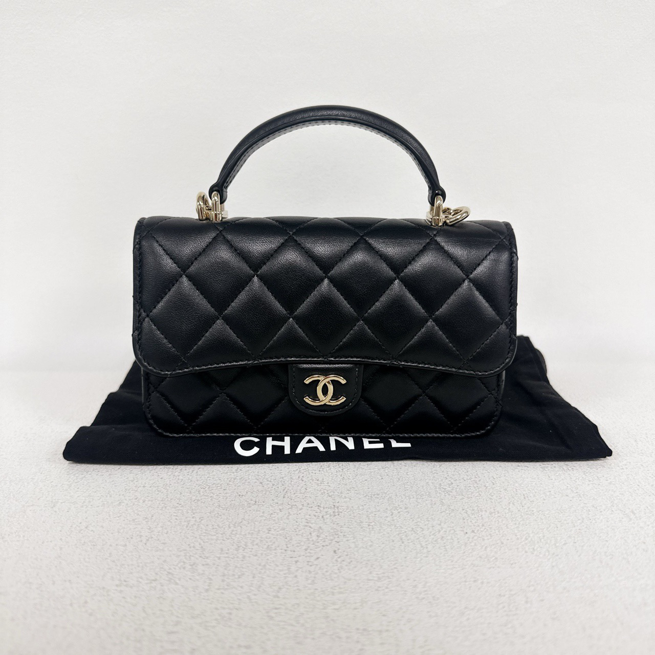 99新 Chanel/香奈儿 mini cf woc手提斜挎包 24P （LGHO）