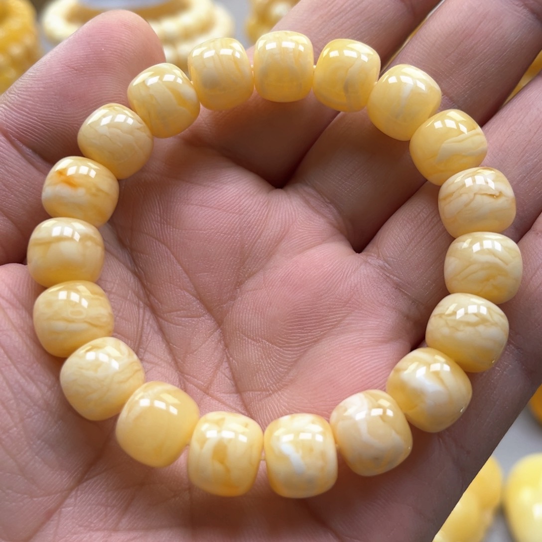 琥珀手链未镶嵌手串