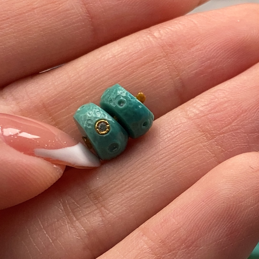 未镶嵌绿松石挂件