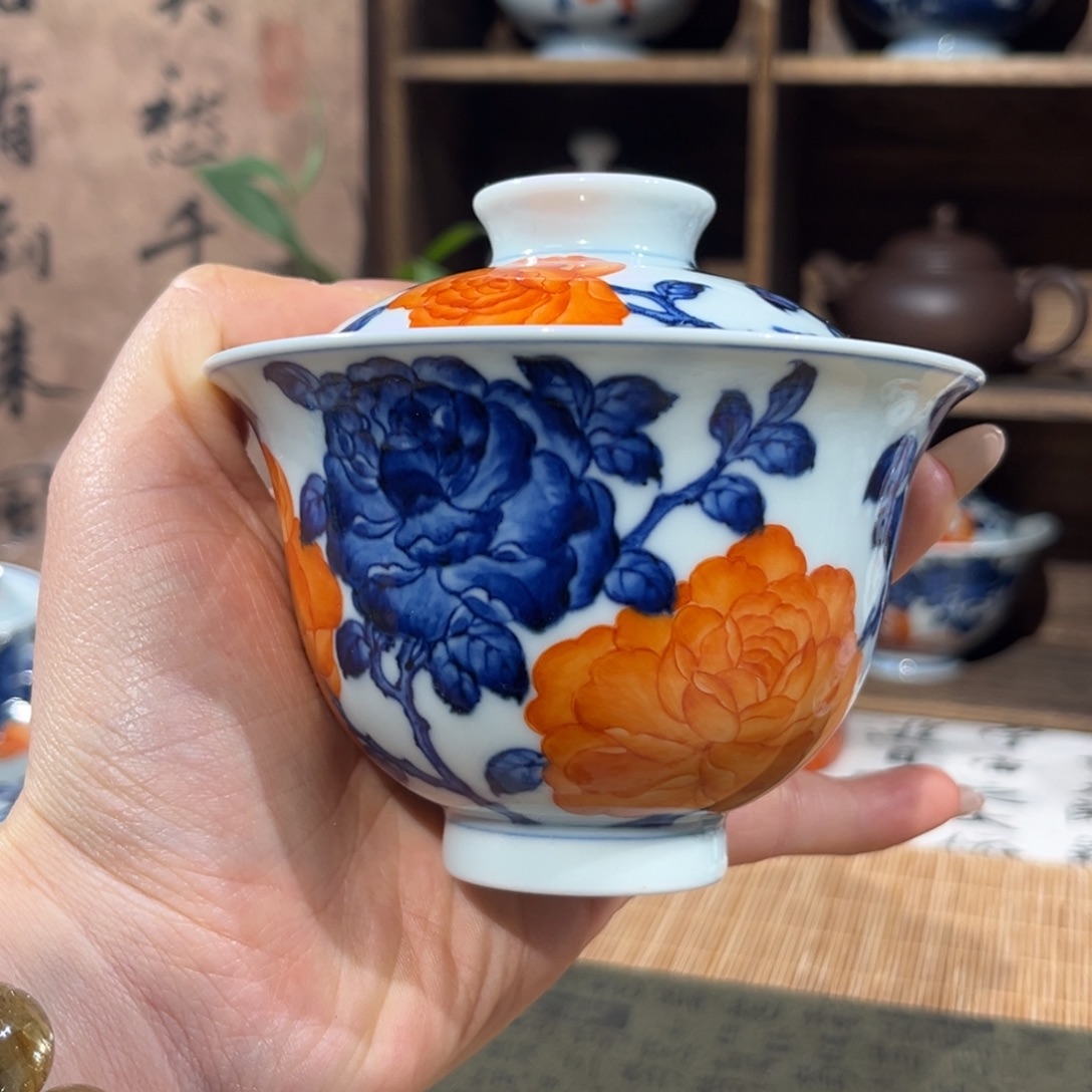 陶杯子景德镇陶瓷主人杯