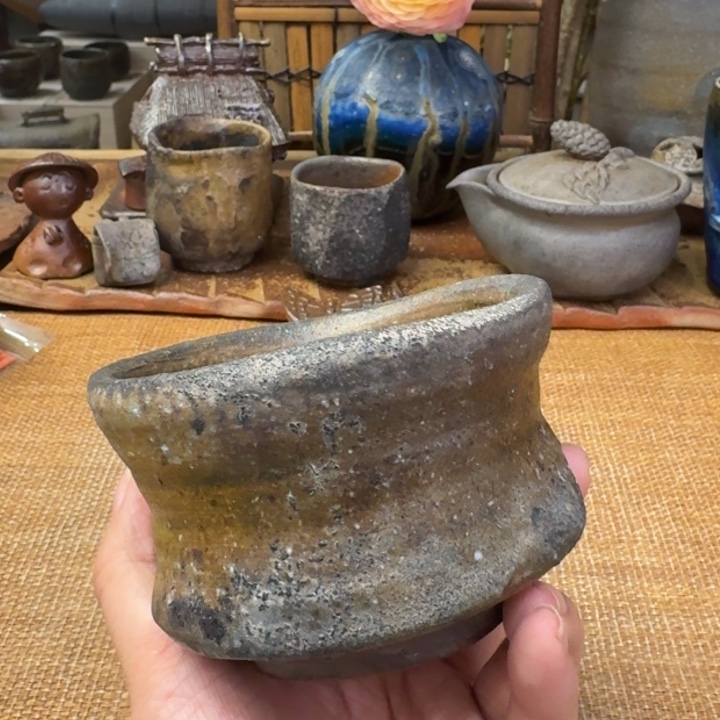 多久守穴窑山土重落灰汤吞福利一口价