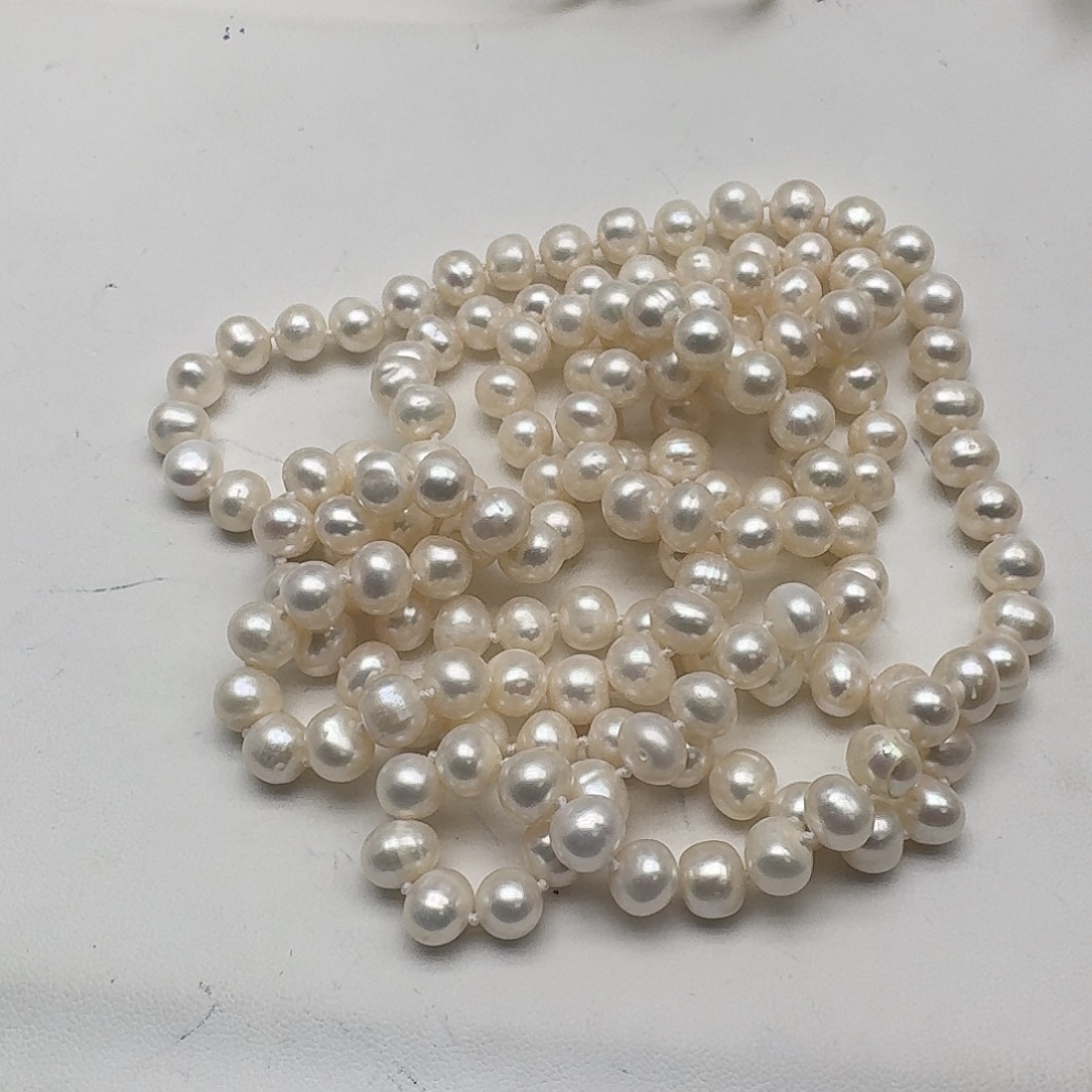 未镶嵌颈饰淡水珍珠