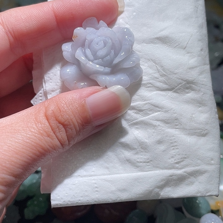 颈饰未镶嵌翡翠天