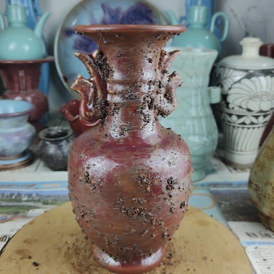 瓷片自选器型官窑生锈瓷