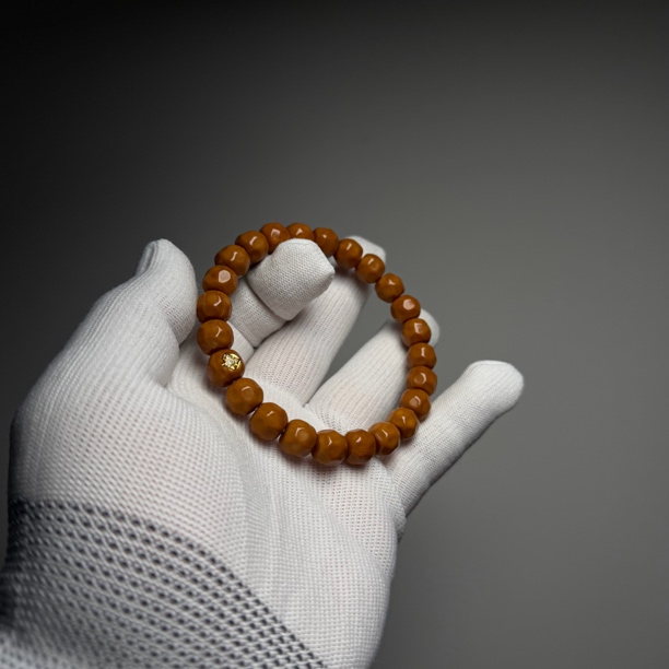 超小深坑奶酪猴头手串A9