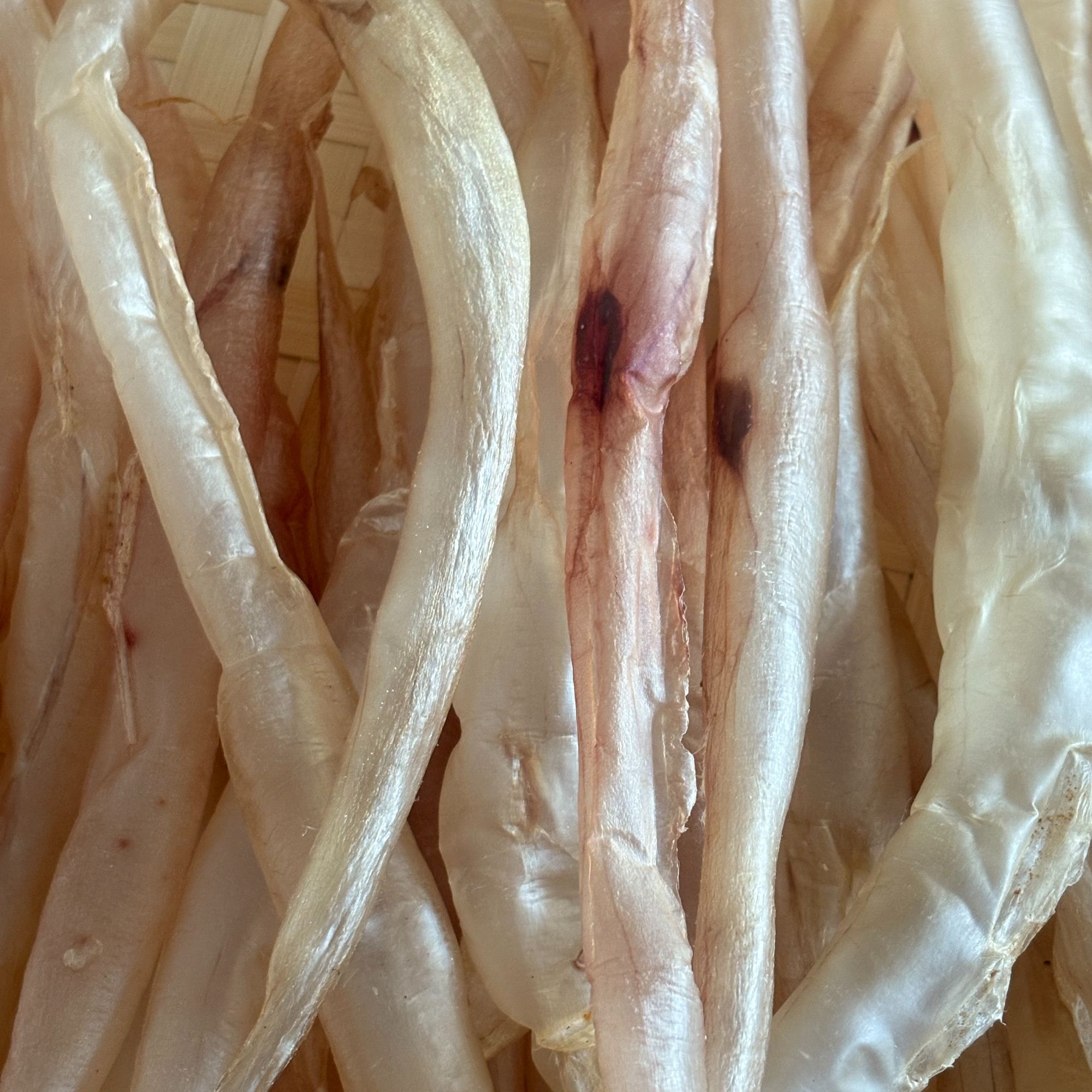 《天然鳗鱼胶》渔民自晒野生鱼鳔花胶孕妈月子滋补优选（130头左右）