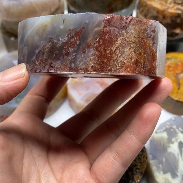 漂***苏定制玛瑙手镯定制61