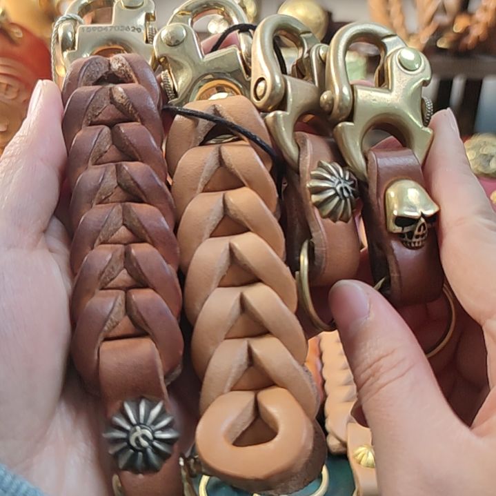 用***76.0厚 7节 2个 带俩海军钩钥匙扣