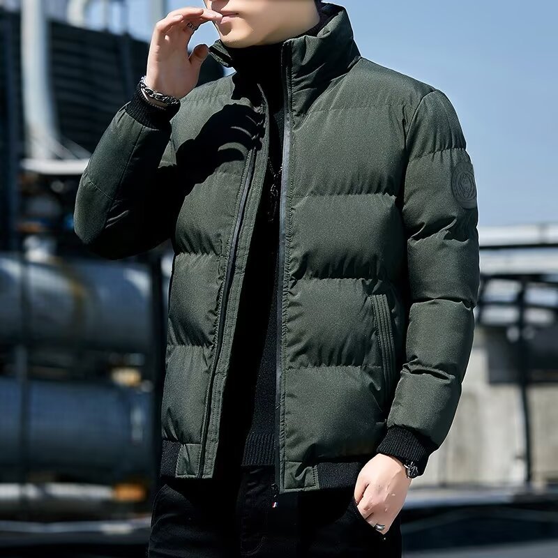 三防复古工装棉服套潮牌立领加厚保暖休闲大码宽松冬季男款骑兵服