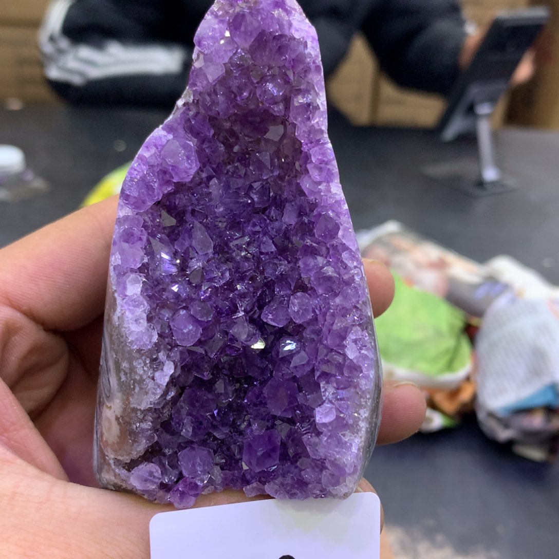 水晶摆件未镶嵌紫晶60