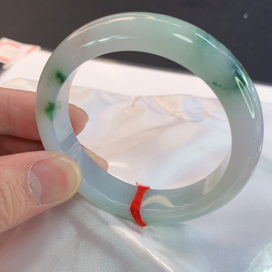 翡翠手镯未镶嵌062天然翡翠A货