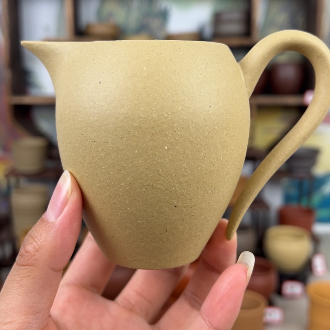 紫砂茶杯拙器甄选，纯原本矿。