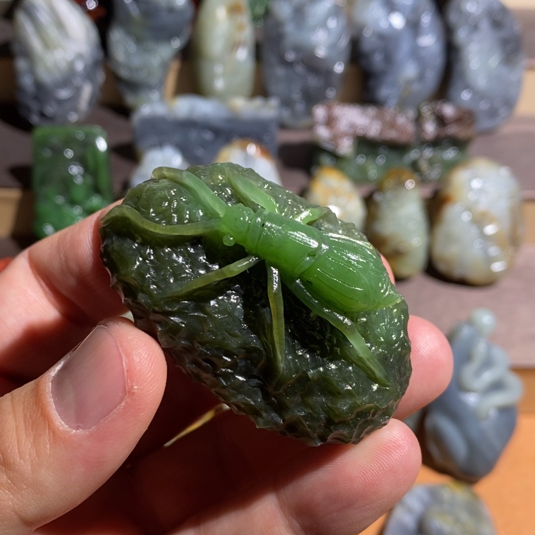 和田玉把件未镶嵌小*玉定制