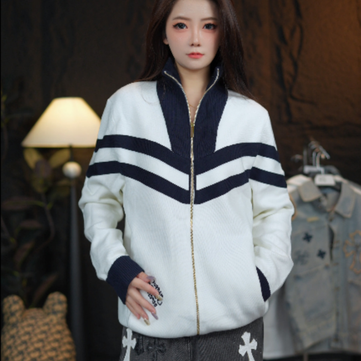 【仟仟专属】-轻奢潮流毛衣-MD068-103号