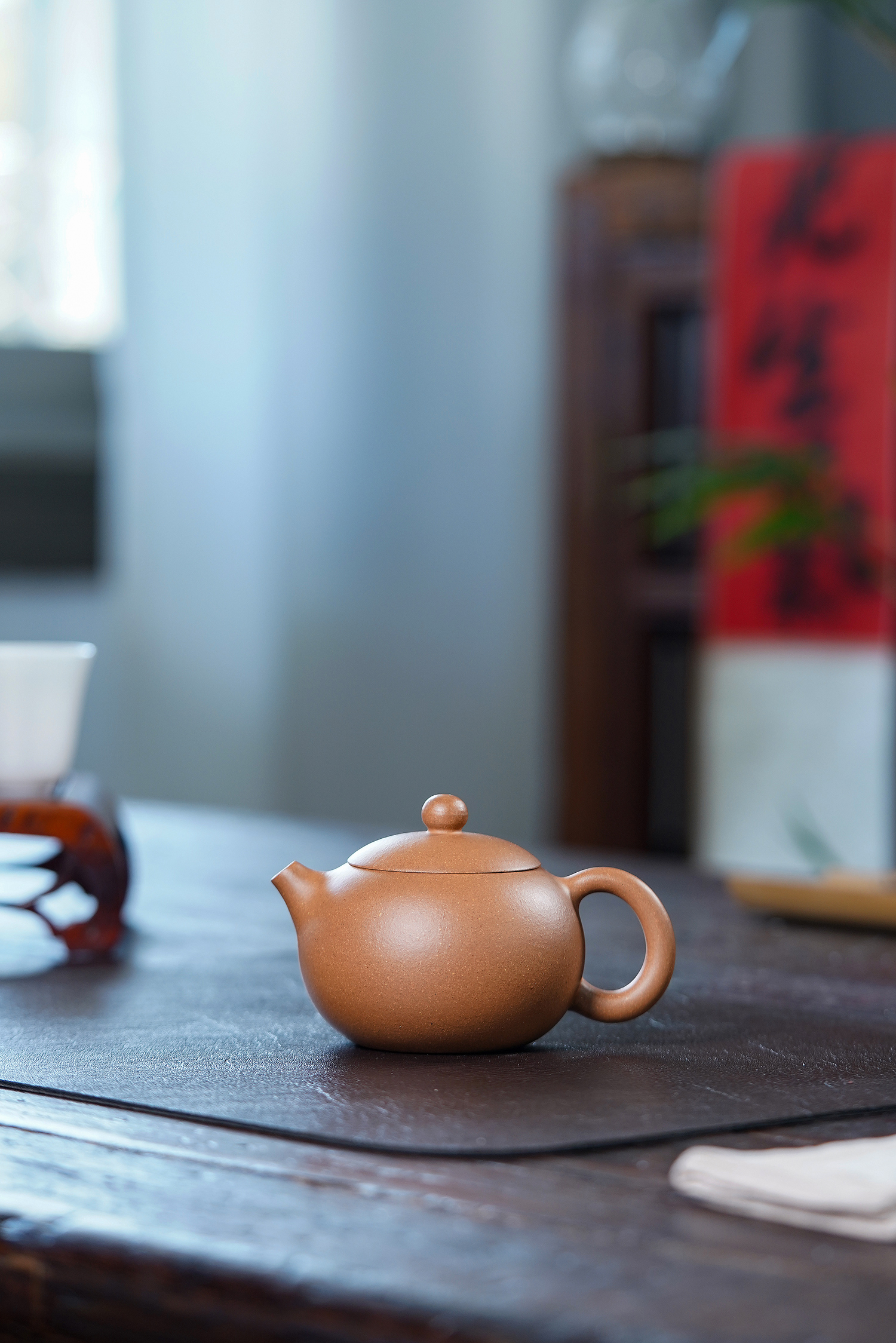 【禅砂居】西施壶_150/200cc_黄金段_全手工_宜兴紫砂壶手工茶壶