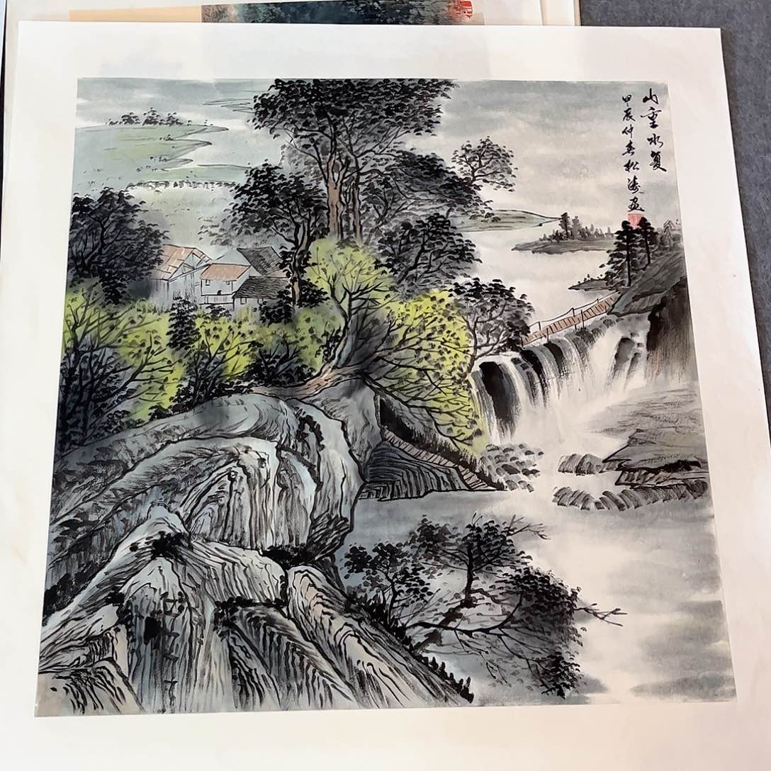 国画L精品手绘国画作品