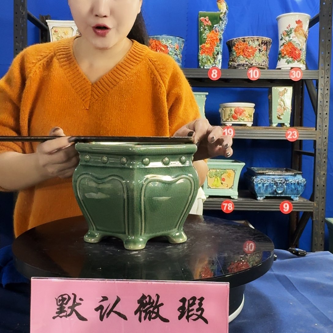 516玉绿大瑕疵随机介意勿拍不退换外口19内深13