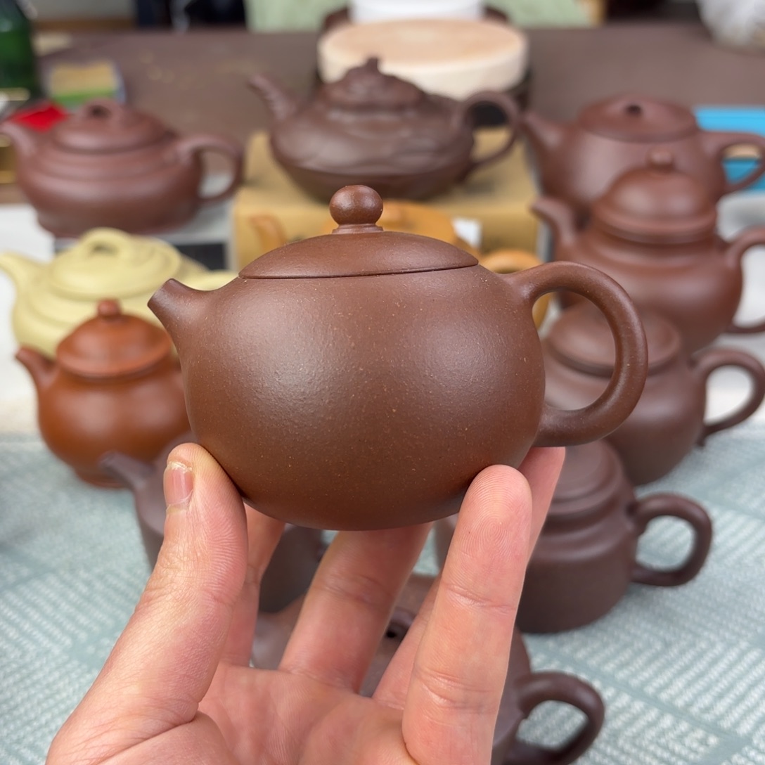 紫砂茶壶西施 紫泥 150cc