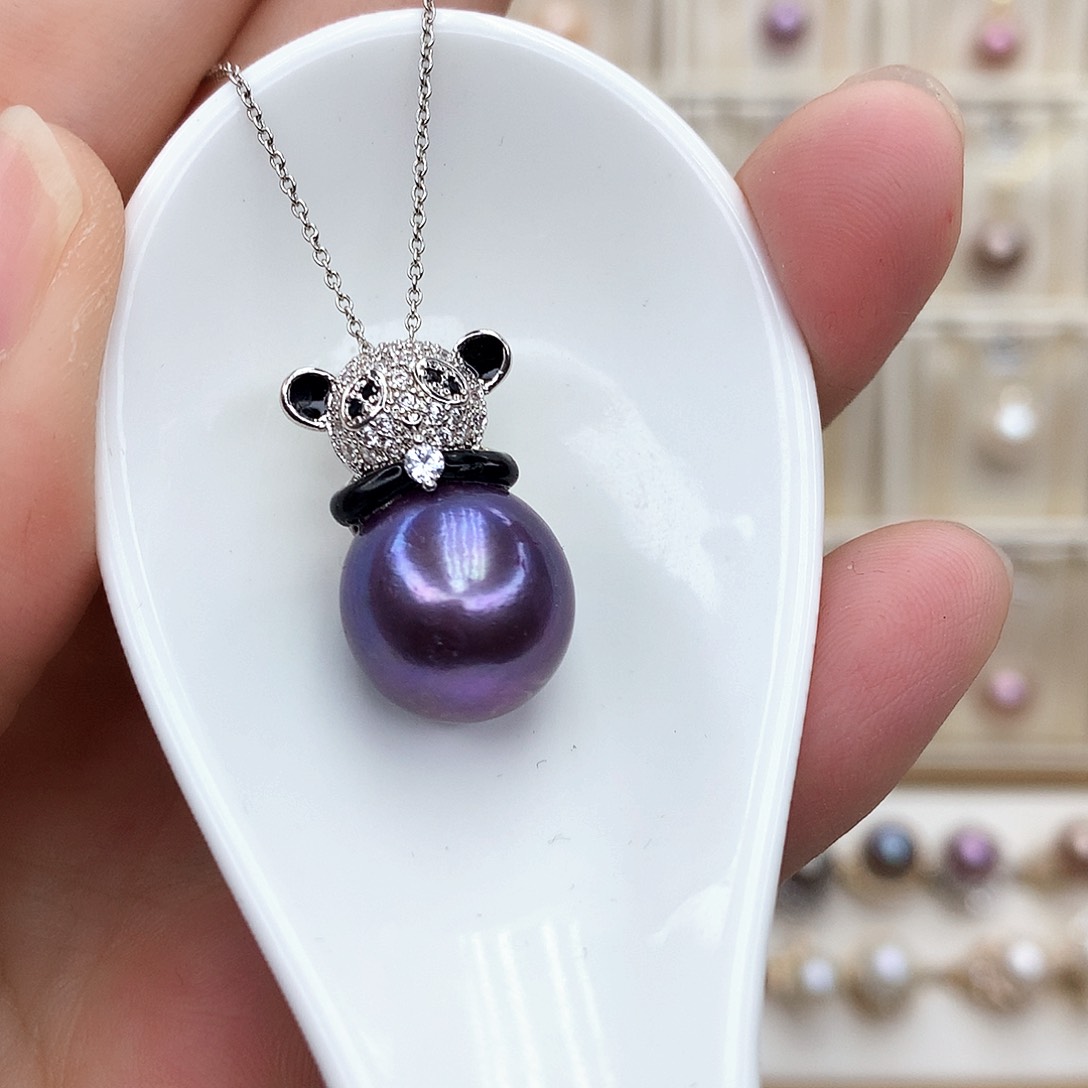 淡水珍珠颈饰合金