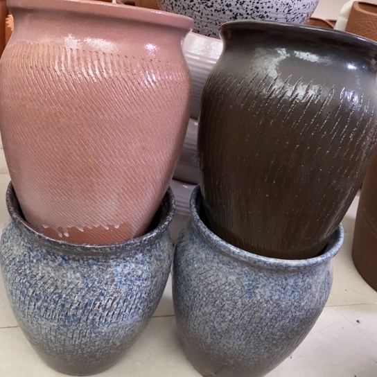 粗陶红陶绿植花盆810