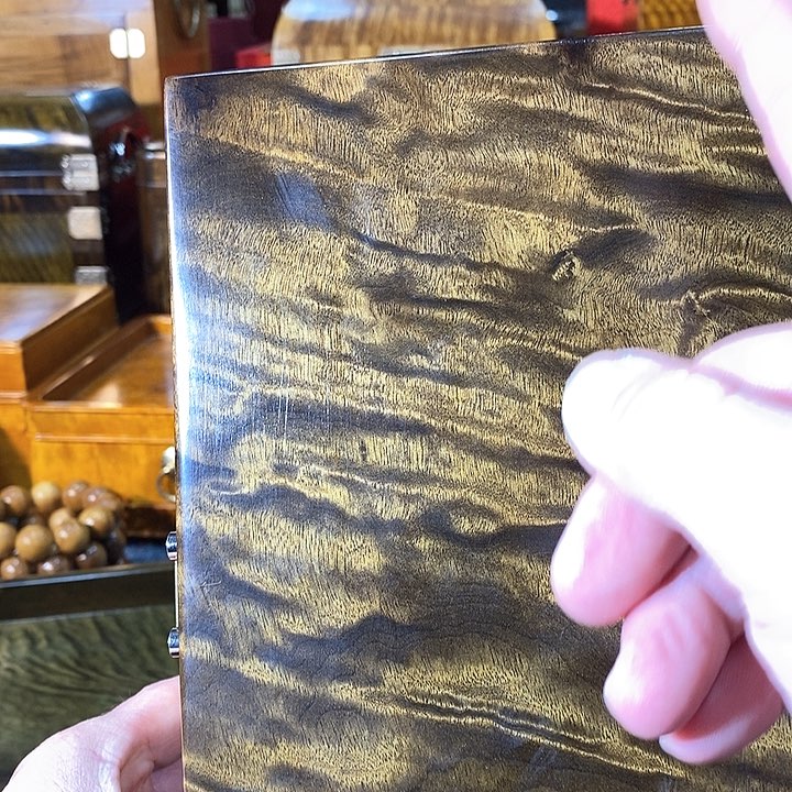 金丝楠阴沉木首饰盒