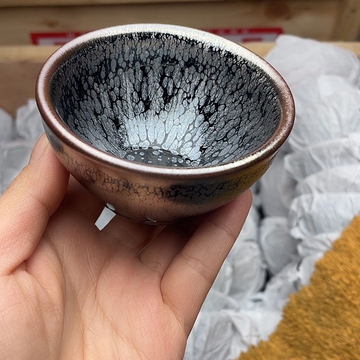 茶盏建窑建盏主人杯