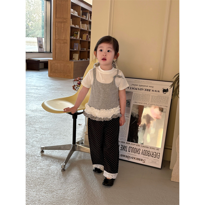 AC116~YTJJ·25夏~波点蕾丝裤25228