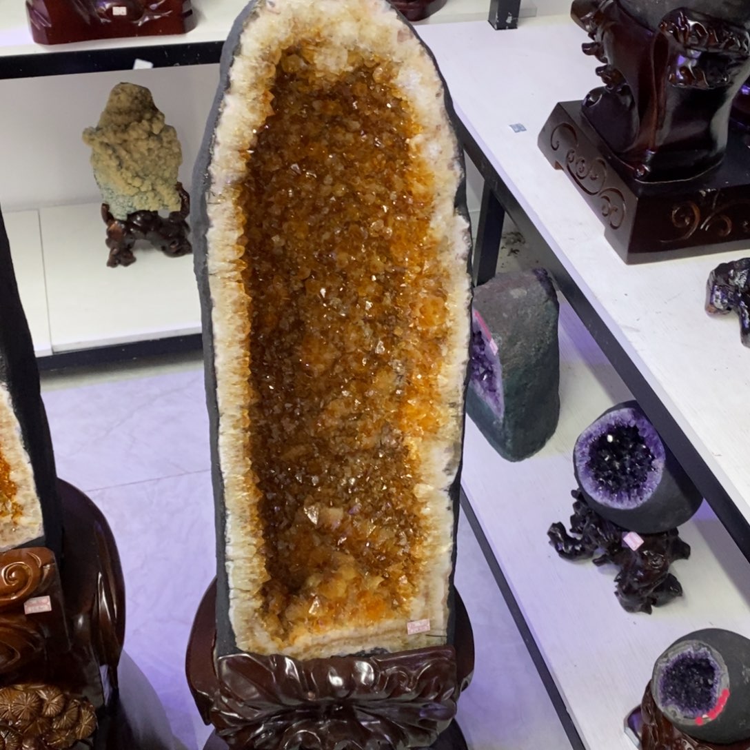 水晶摆件婷未镶嵌