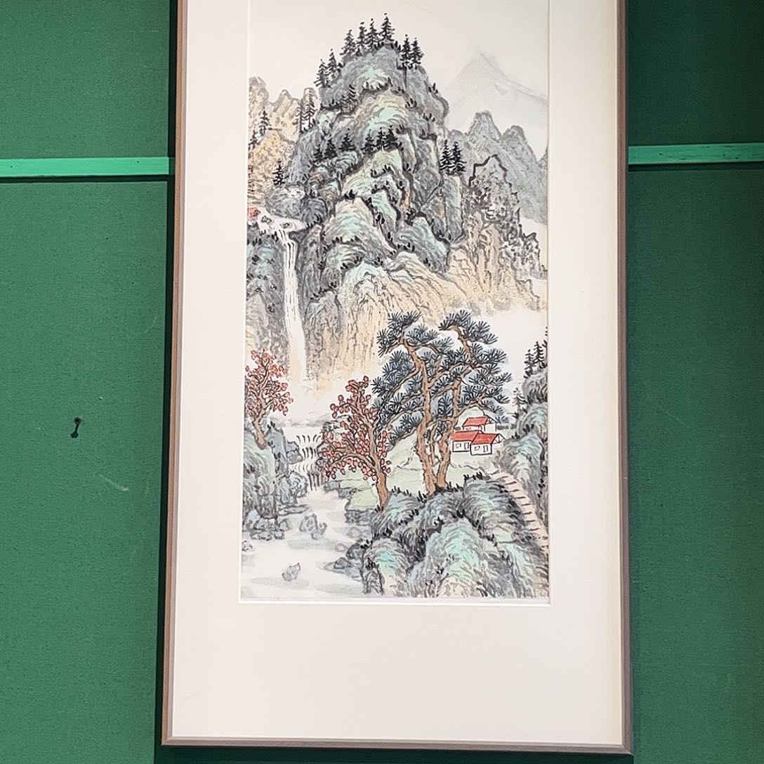 国画枫**露周雅逊老师作品画芯