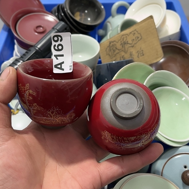 茶具默认微瑕瓷器、茶具、壶、摆件，介意勿拍 