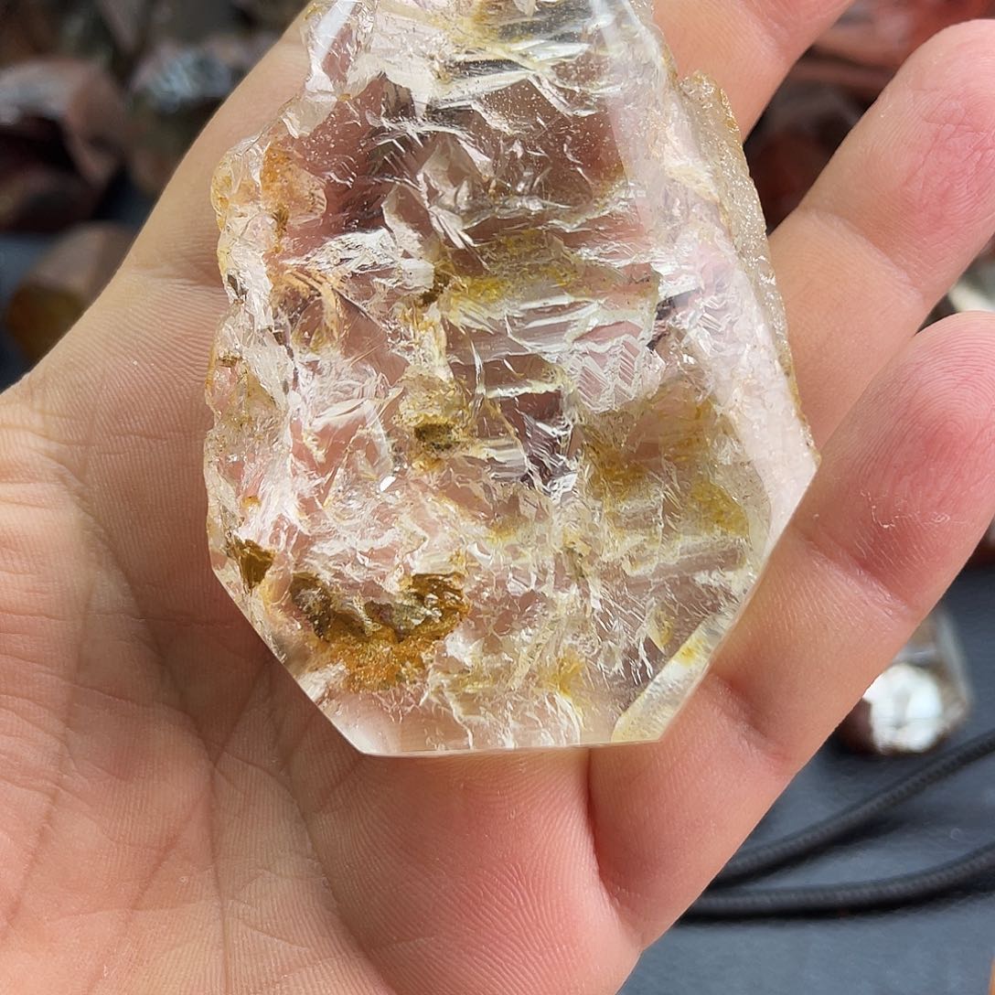 酷***酷水晶未镶嵌珠宝半成品