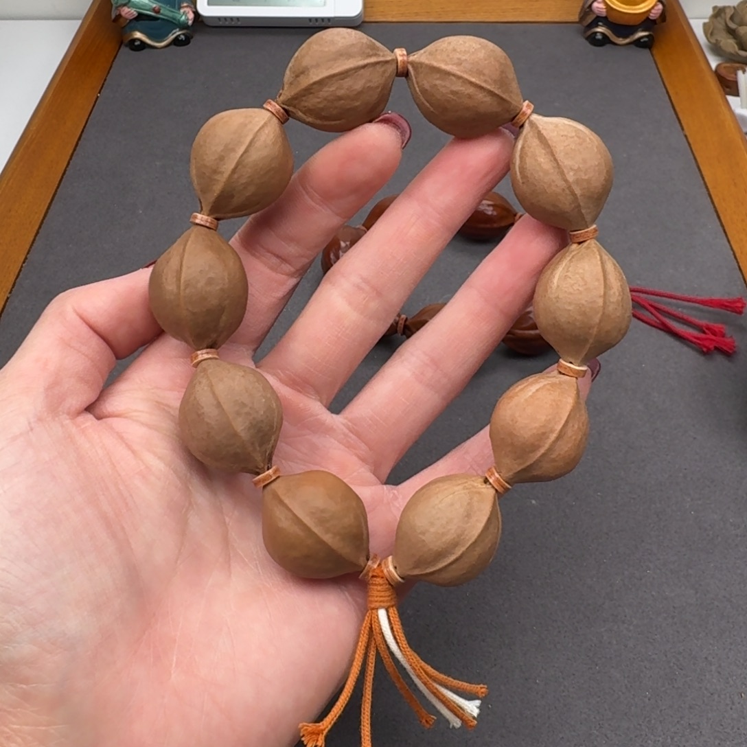 21*27精配款梅林铁核手串