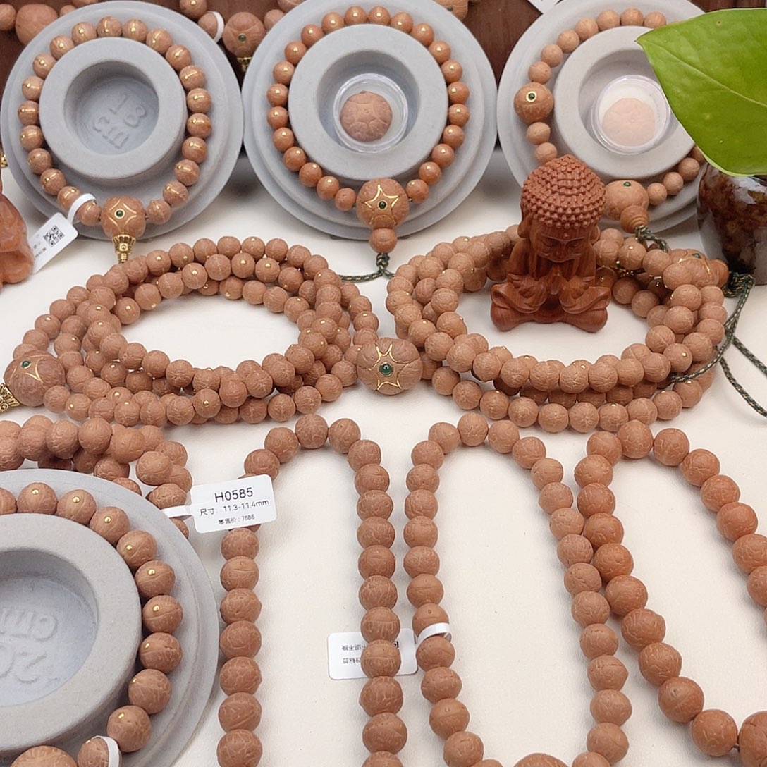 铜***王凤眼菩提吊坠镶嵌