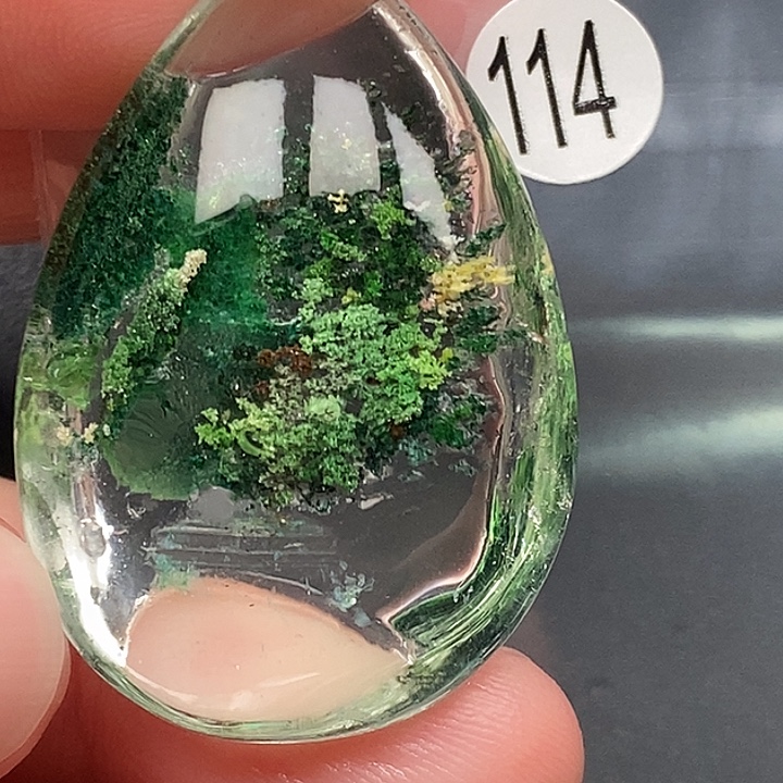 小***嗡水晶未镶嵌颈饰天然