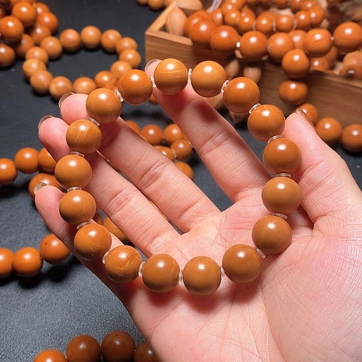 *****橄榄核手串/手链1.35尺寸