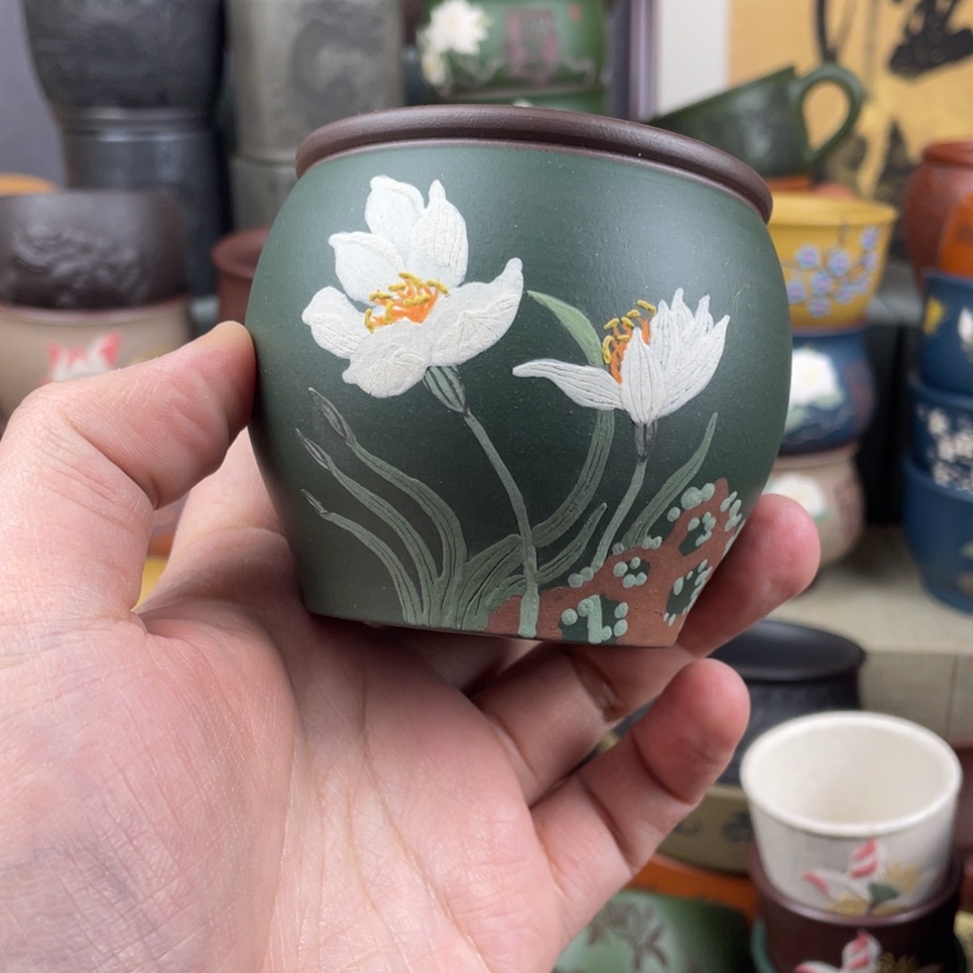 紫砂茶杯紫砂茶杯