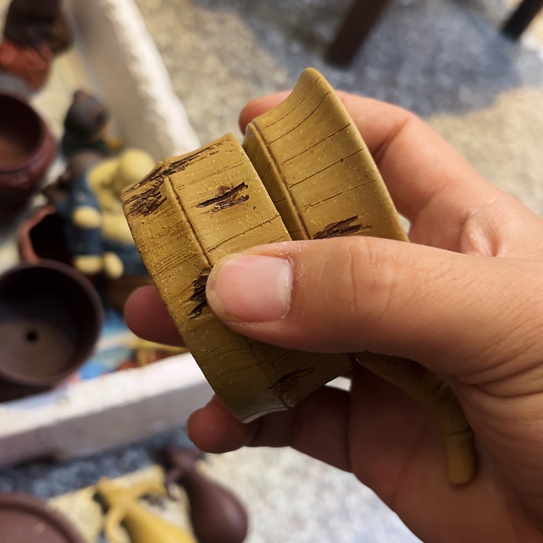 紫砂茶杯高端紫砂雕塑