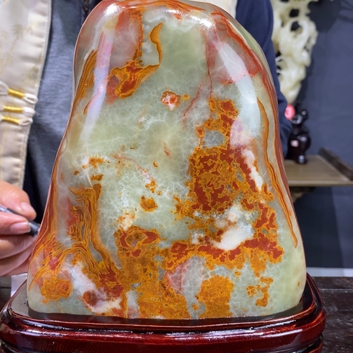 石材精品古青石摆件