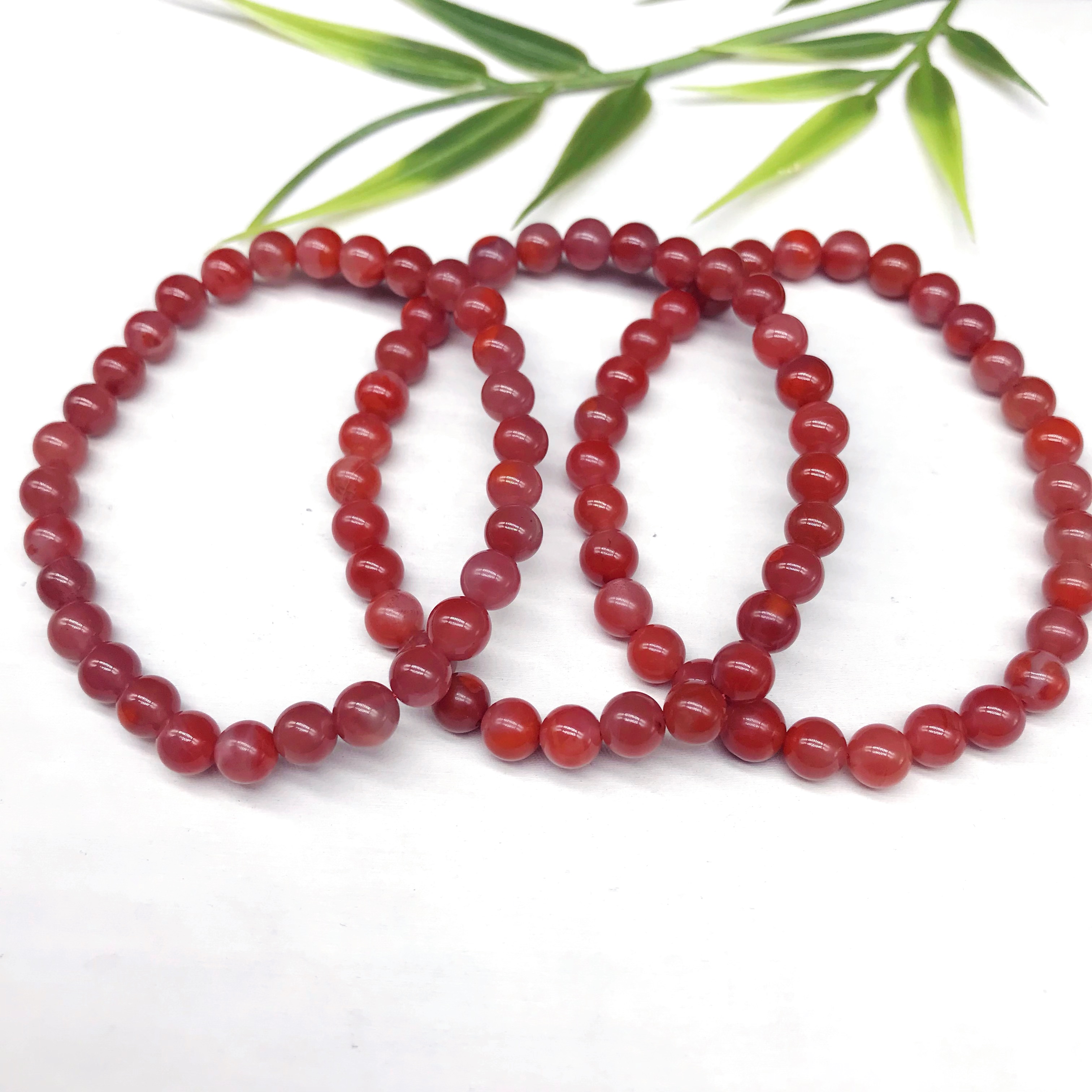 【鼎利源】南红瓦西精美百搭单圈手串6mm（多样式发其一）