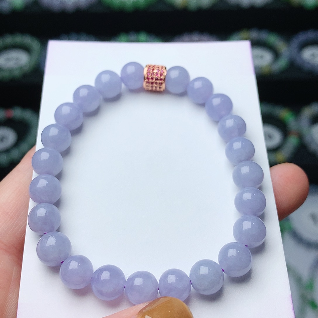 翡翠手链未镶嵌翡翠 