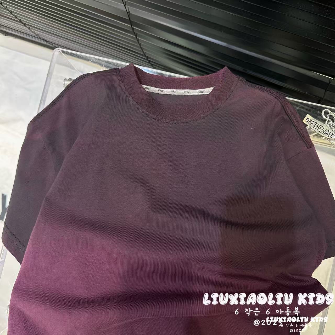 杭州六小六正版BY LIUXIAOLIU夏季儿童短袖19372